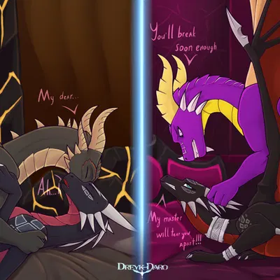 cynder, nelthar (neithar), ragnorak (activision, mythology) created by dreyk-daro