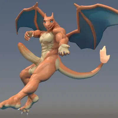 daddyzard (reptilligator) (nintendo, pokemon) created by itmy09