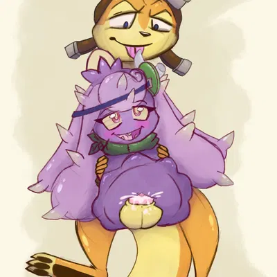 daxter (jak and daxter, naughty dog) created by onihidden, sparklyghost704