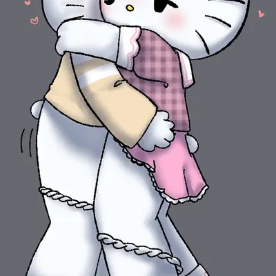 dear daniel, hello kitty (character) (hello kitty (series), sanrio) created by touboutenshi