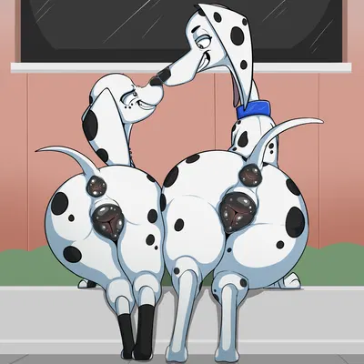 delilah (101 dalmatians), dolly (101 dalmatians) (101 dalmatian street, 101 dalmatians) created by psy101