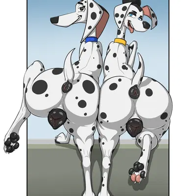 delilah (101 dalmatians), jackie (frostwolf300) (101 dalmatian street, 101 dalmatians) created by psy101