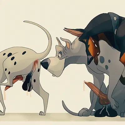 desoto (disney), einstein (disney), pongo (101 dalmatians, disney) created by lumpygoose