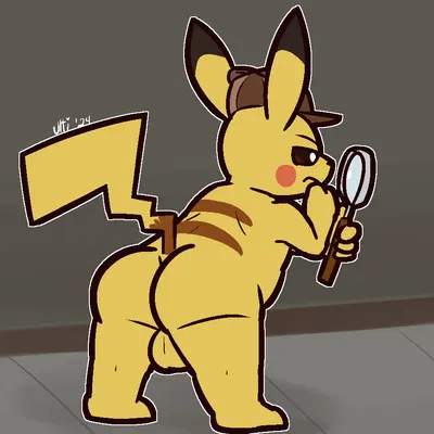 detective pikachu (nintendo, pokemon) created by ultilix