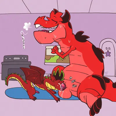 devil dinosaur, jake long (american dragon: jake long, disney) created by argon vile