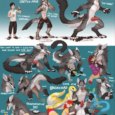 dilres (foxixus), lara (ixunsfw), rikkun (mythology) created by nukkir