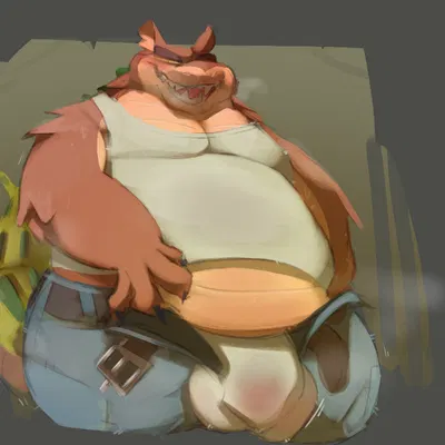 dingodile (activision, crash bandicoot (series)) created by dreamywolfdd