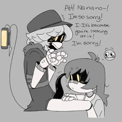 dirt (abigrock), n (murder drones) (glitch productions, murder drones) created by abigrock