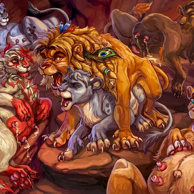 disney, the lion king created by misty morning