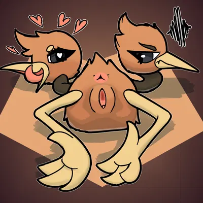 do & du (backsash) (nintendo, pokemon) created by otterjunk