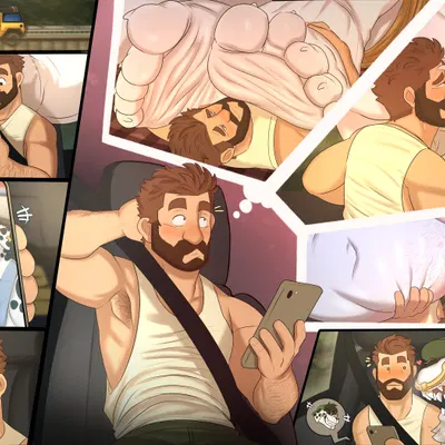 don dontae (ffizzy), kurt (ranchdoggo) created by flufflecraft