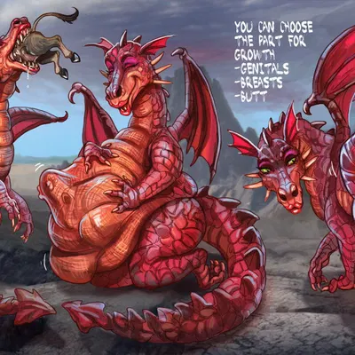 donkey (shrek), dragon (shrek) (dreamworks, european mythology) created by growingdragon, misty morning