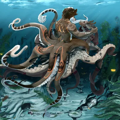 dou (subnautica, unknown worlds entertainment) created by sketchotterly