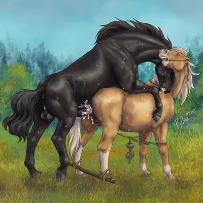 esperanza (cimarron), strider (cimarron) (dreamworks, spirit: stallion of the cimarron) created by rufciu