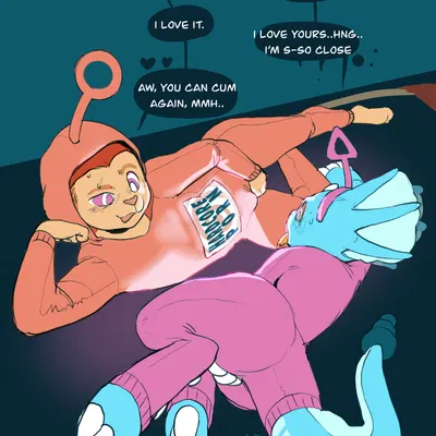 everestdragon, snofu (character) (mythology, teletubbies) created by snofu