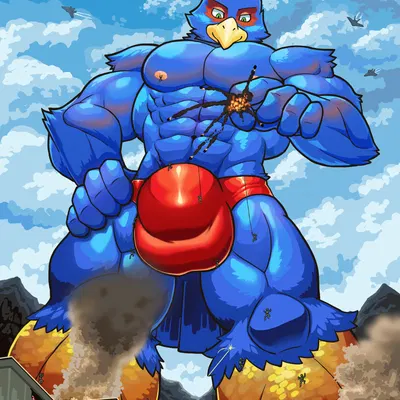 falco lombardi (nintendo, star fox) created by wolfmalro