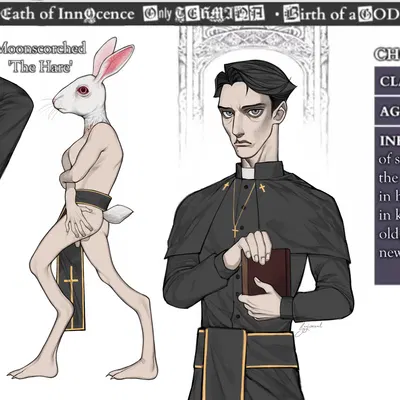 fan character (christianity, fear & hunger 2: termina) created by sogicereal