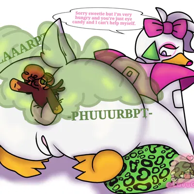 fan character, glamrock chica (five nights at freddy's, five nights at freddy's: security breach) created by luvugirl