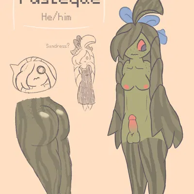 fan character, pasteque (sodacrumble) (fakemon, nintendo) created by sodacrumble