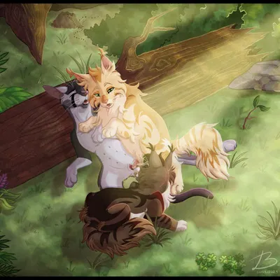 fan character (warriors (book series)) created by barkfur (artist)