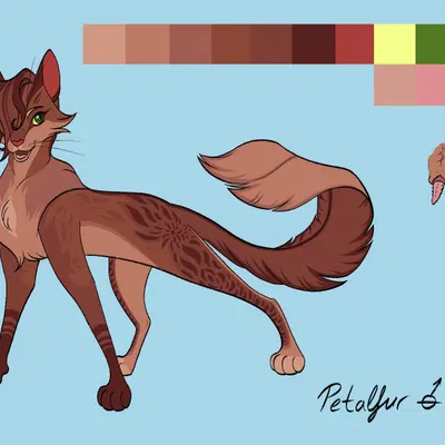 fan character (warriors (book series)) created by barkfur (artist)