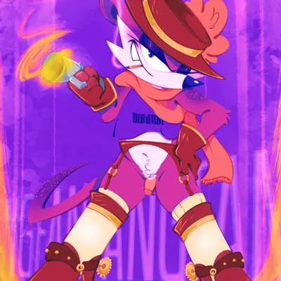 fang the hunter (sega, sonic the hedgehog (series)) created by salamikii