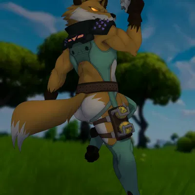 fennix (fortnite) (epic games, fortnite) created by marcofox