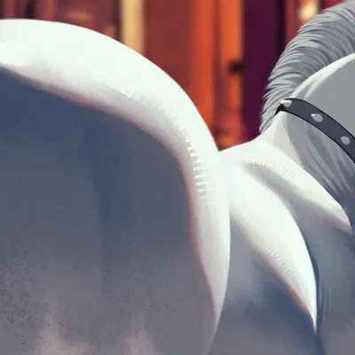 feral loona (helluva boss), loona (helluva boss) (hellaverse, helluva boss) created by mercurial64