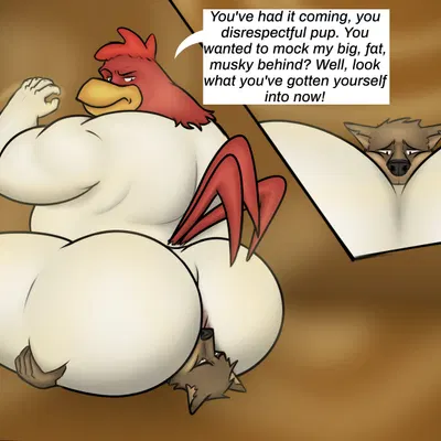 foghorn leghorn (looney tunes, warner brothers) created by lesicko