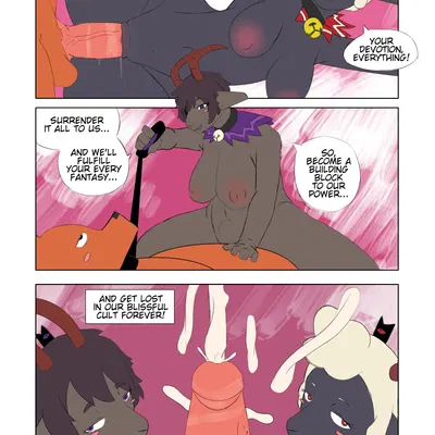 follower (cult of the lamb), goat (cult of the lamb), lamb (cult of the lamb) (cult of the lamb, massive monster (studio)) created by worldofpaint