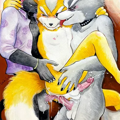 fox mccloud, panther caroso, wolf o'donnell (nintendo, star fox) created by ulala ko