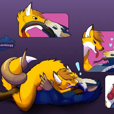 foxbrush tailwag, skullrat (bedethingy) created by bedethingy