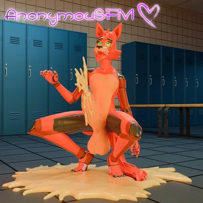 foxy (fnaf) (five nights at freddy's, scott cawthon) created by anonymousfm