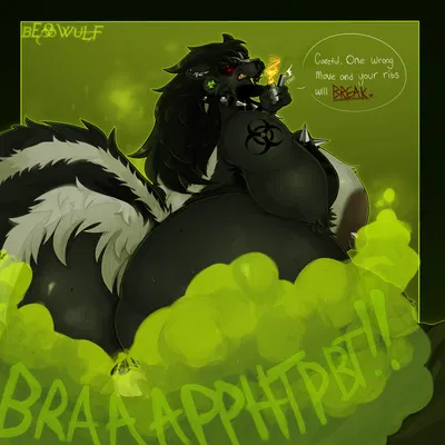 fuzzy opossum, smelly skunk created by 50beowulf