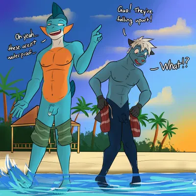 gao (fuze), taiko (fuze) (nintendo, pokemon) created by fuze