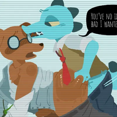 garbo (nitw), malloy (nitw) (night in the woods) created by orangechikkin