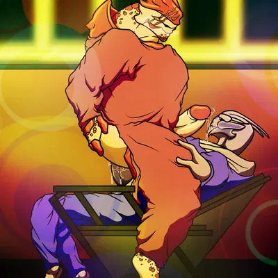 garrus vakarian, urdnot wrex (bioware, electronic arts) created by mikeyex