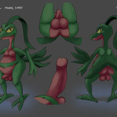 grovy (zyasixpear) (nintendo, pokemon) created by zyasixpear