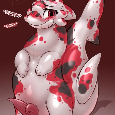 hakarisquish (palworld, pocketpair) created by swiriko