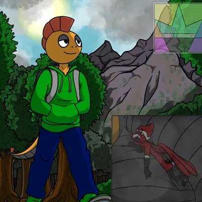 helinos, shawn scrafty (shawn sigma) (nintendo, pokemon) created by spectacular98