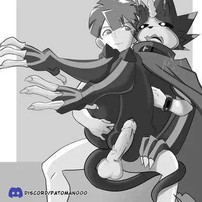 hiro amanokawa (bandai namco, digimon) created by patomanworkshop