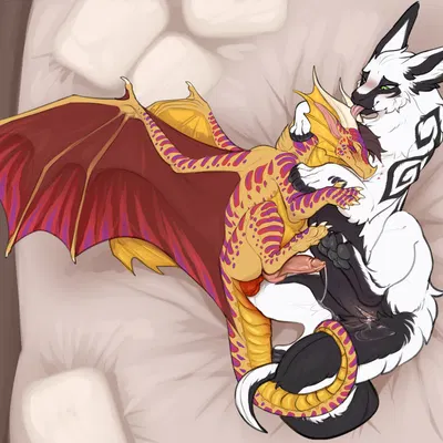 hoatzin (draco cretel), kin (unyko) (european mythology, mythology) created by inno-sjoa