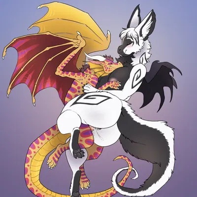 hoatzin (draco cretel), kin (unyko) (european mythology, mythology) created by wanderlustdragon