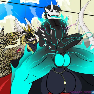 isaac wolk (mythology) created by isaaac owo