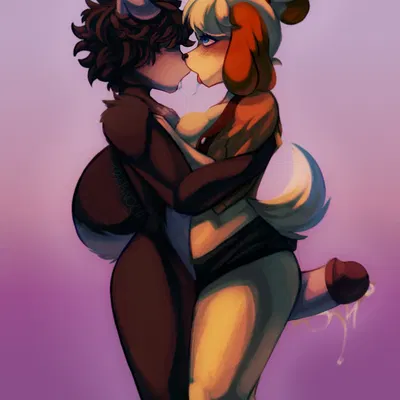 isabelle (animal crossing) (animal crossing, nintendo) created by traknoch