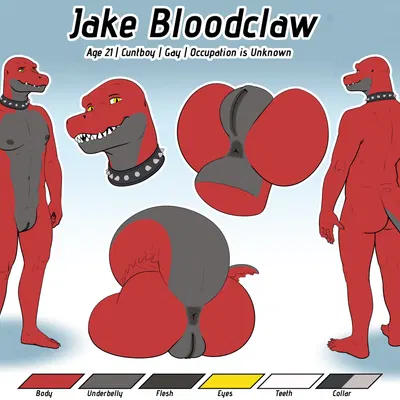 jake bloodclaw created by owligatorstudios