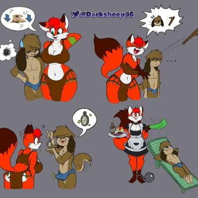 janneth (davidthewolfx10), mateo (darksheep46) created by darksheep46