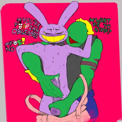 jax (tadc), mspg (mspaintguy) (glitch productions, the amazing digital circus) created by mspaintguy