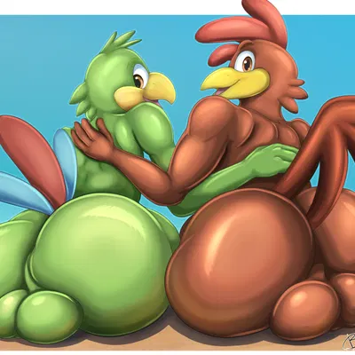 jose carioca, panchito pistoles (disney, the three caballeros) created by brick break after dark