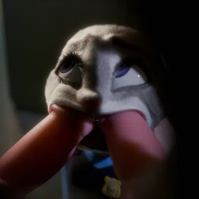 judy hopps (disney, patreon) created by hiad